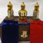3 Attar Combo Set Free Wooden Attar Box